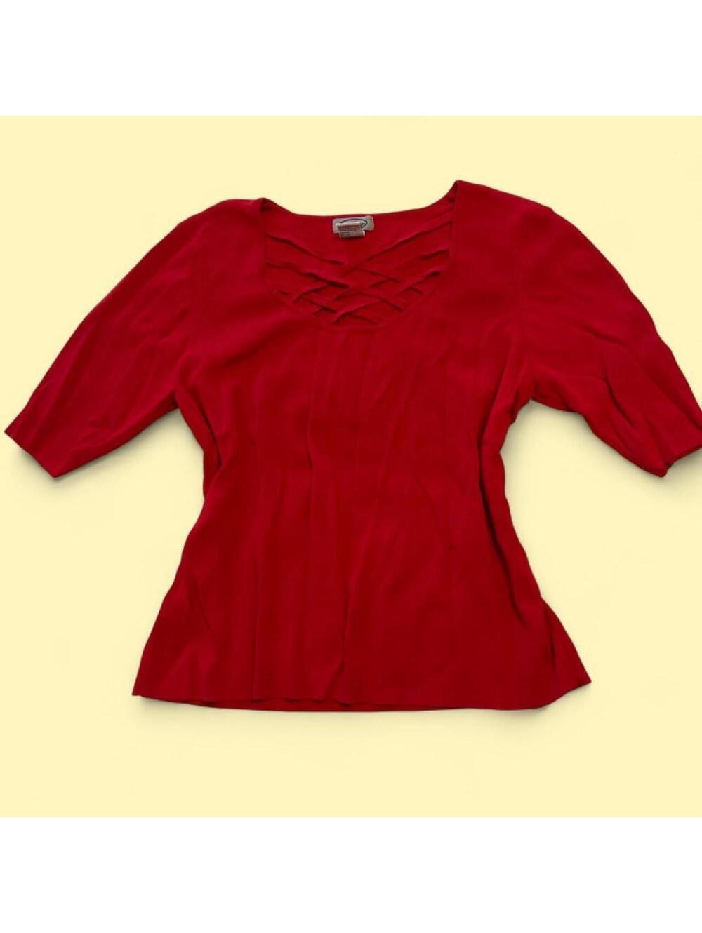American Vintage Women's Red Shirt